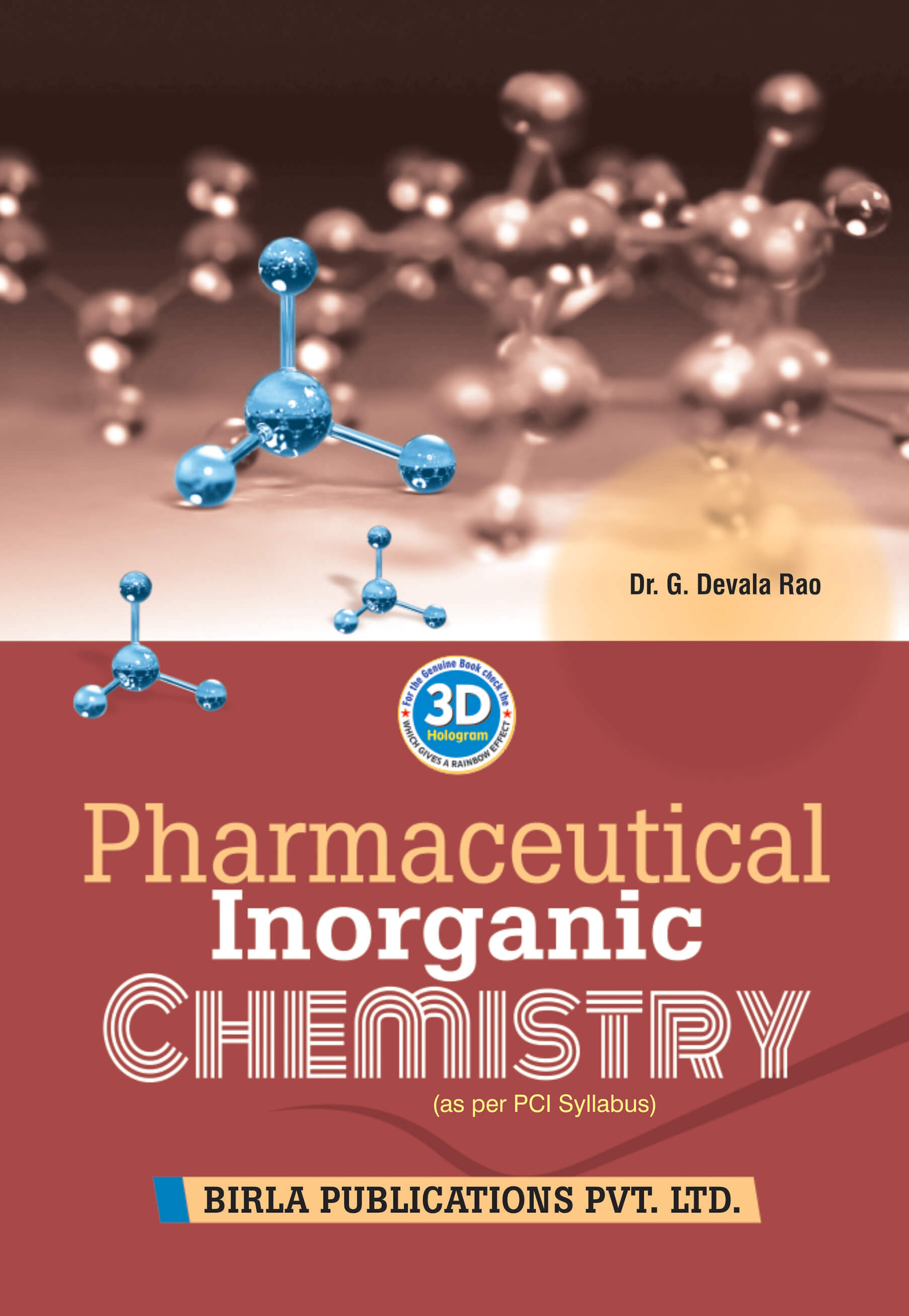 PHARMACEUTICAL INORGANIC CHEMISTRY || Birla Publications Pvt. Ltd.